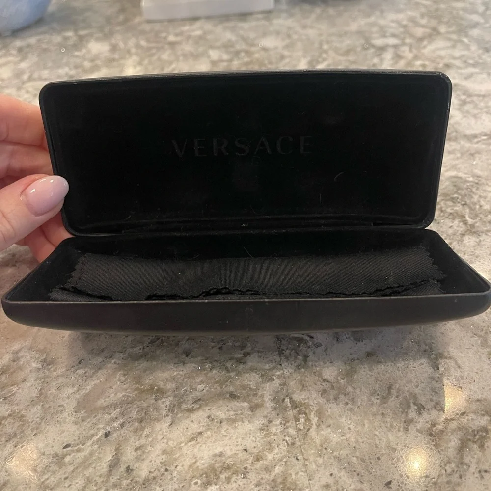 Versace Women's Glasses in Classic Black